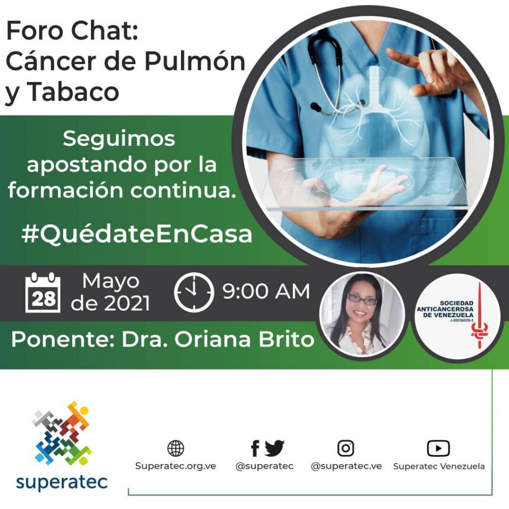 Foro Chat: Cáncer de pulmón y tabaco