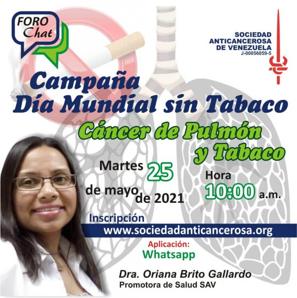 Forochat: Cáncer de pulmón y tabaco